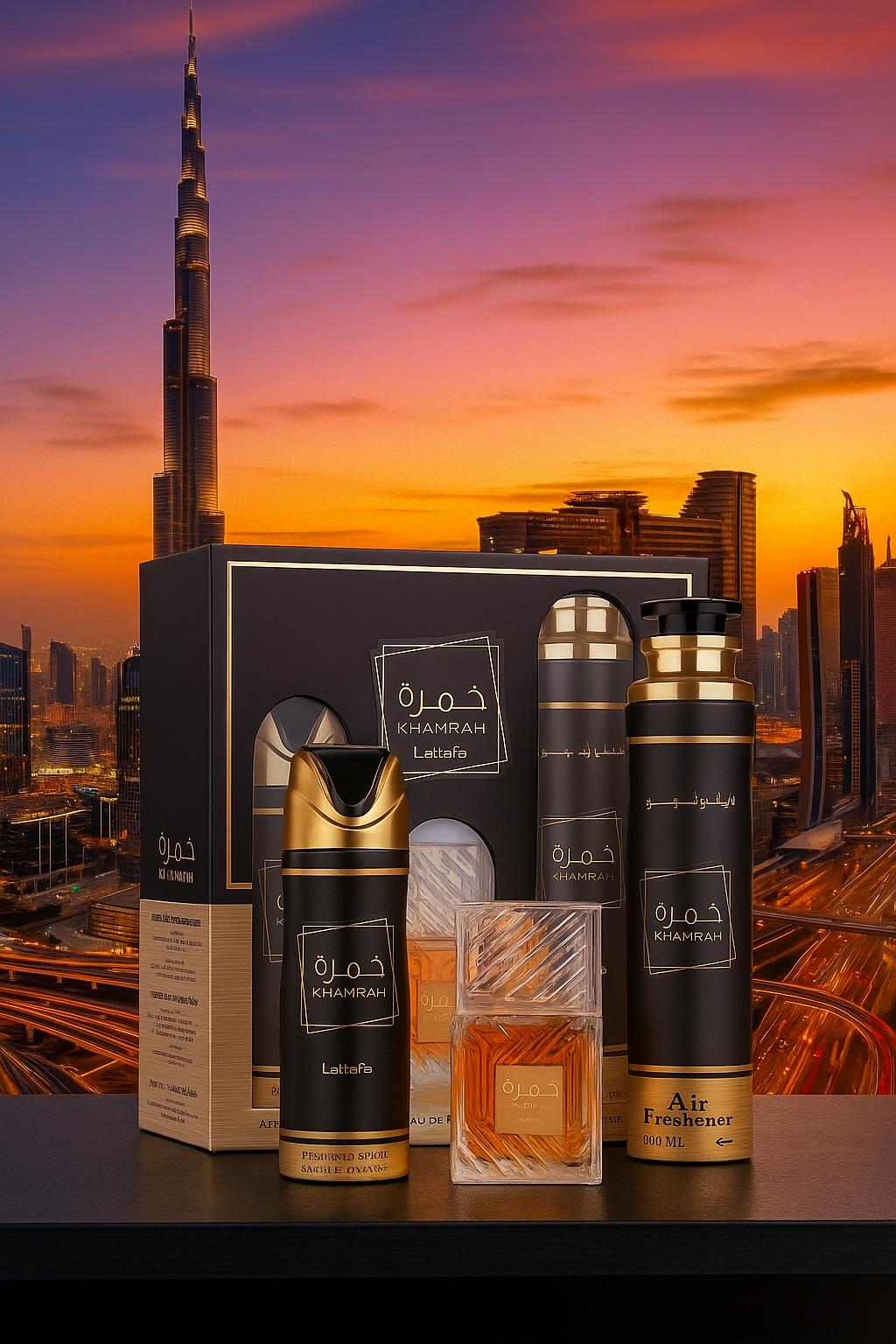 ✨ Khamrah by Lattafa – Exklusives Duft-Set (3-teilig) ✨
