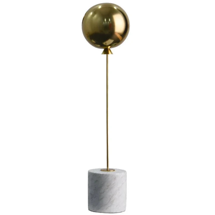 Balloni- Designer Dekoration mit Marmorsockel